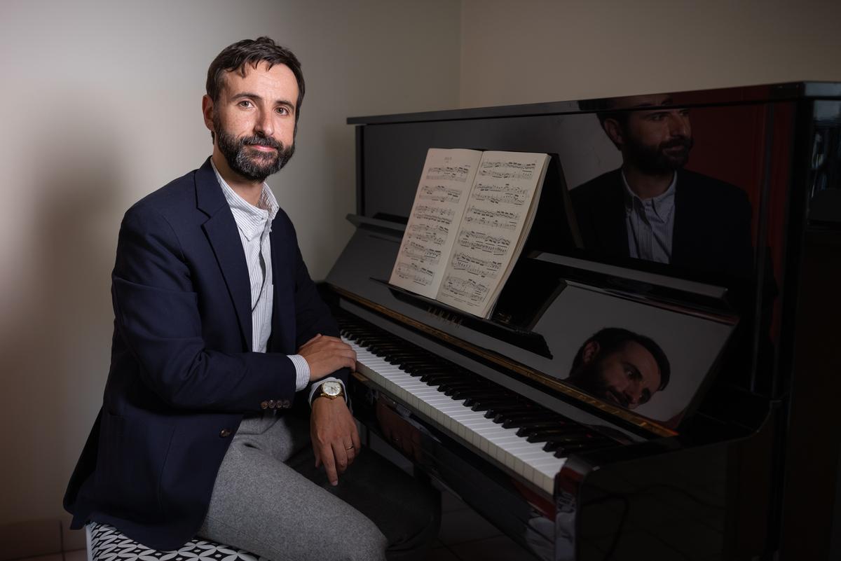 Filippo Pensalfini au piano